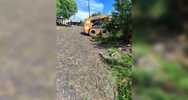 Meio Ambiente de Tibagi promove ações de limpeza nos bairros