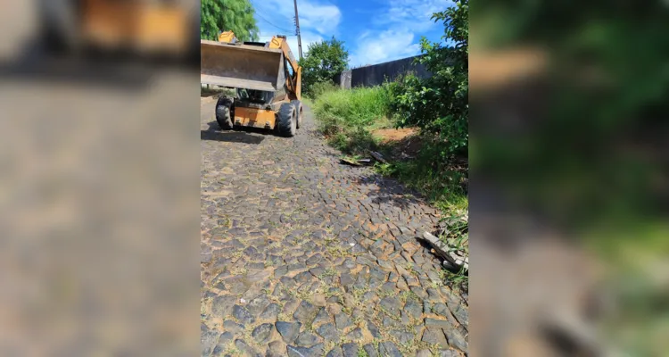 Meio Ambiente de Tibagi promove ações de limpeza nos bairros