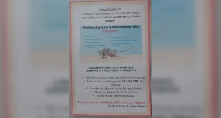 Estudantes protagonizaram ação que englobou toda a instituição de ensino.