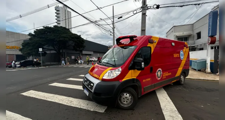 Vítima foi atendida pela equipe do Siate que a encaminhou para a UPA Santana