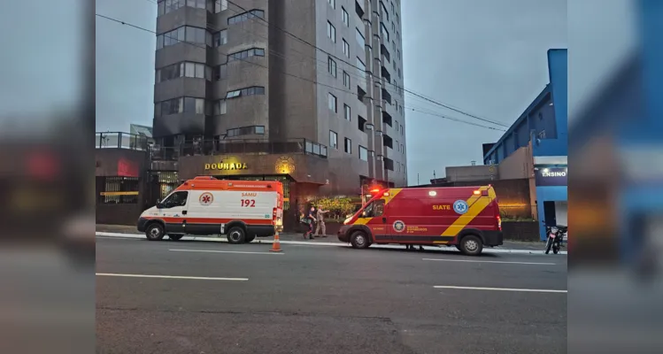 Incêndio em apartamento no Centro mobiliza equipes de resgate