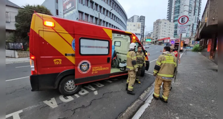 Incêndio em apartamento no Centro mobiliza equipes de resgate