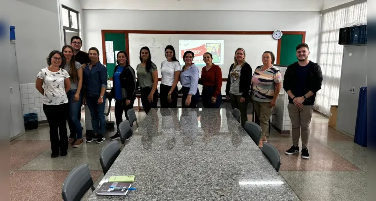 A oficina presencial, contou com a presença de professores, diretores e equipe de Educação do município