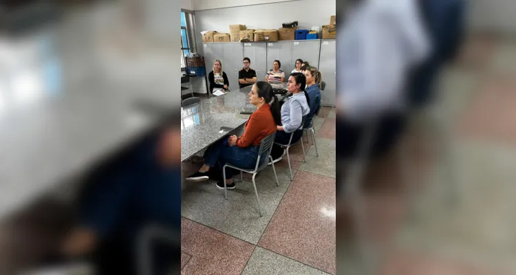 A oficina presencial, contou com a presença de professores, diretores e equipe de Educação do município