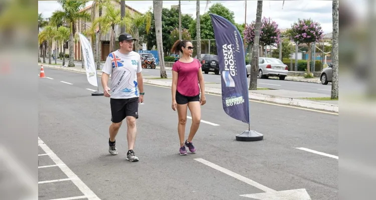 O evento contará com sinalização durante todo o trajeto através de apoio junto a agentes de trânsito.