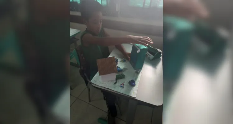 Registros mostram diversidade de momentos aplicados pelos educandos em sala de aula.
