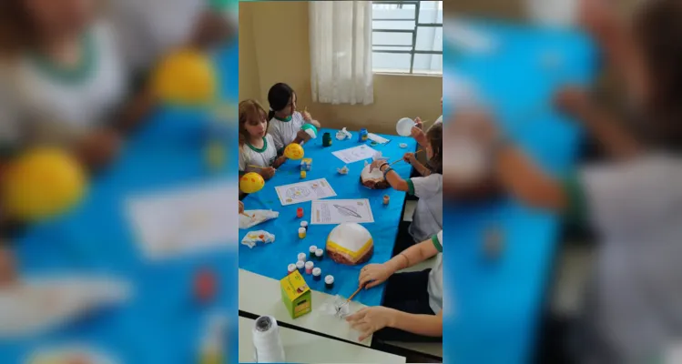 Trabalho em sala, aula do Vamos Ler e registros em casa foram amplamente explorados pelos alunos.