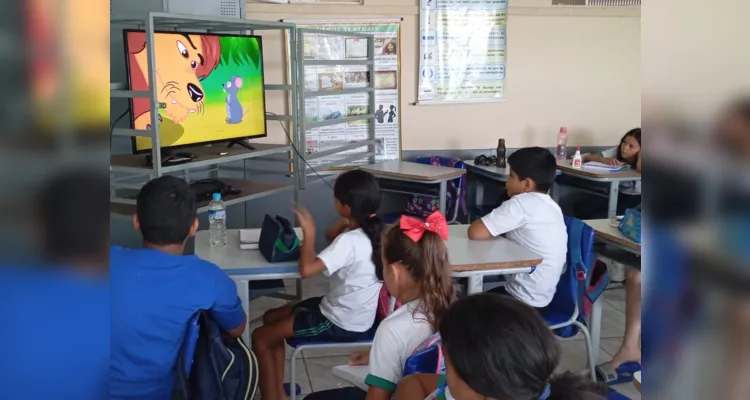 Educandos puderam aprender e também se divertir com diversos processos.