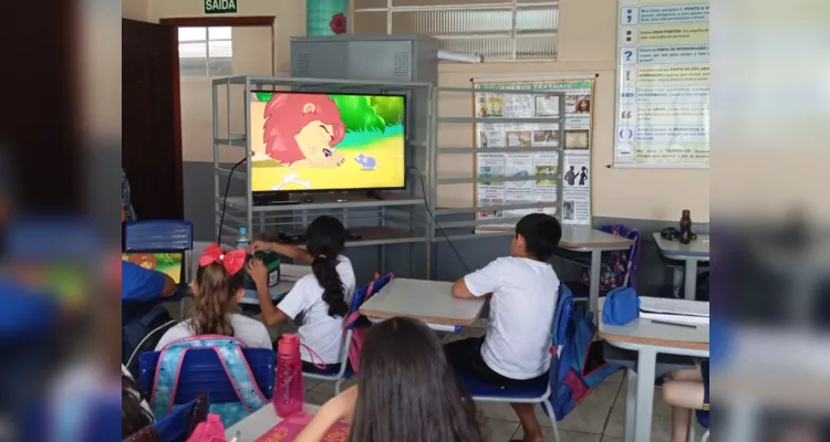 Educandos puderam aprender e também se divertir com diversos processos.