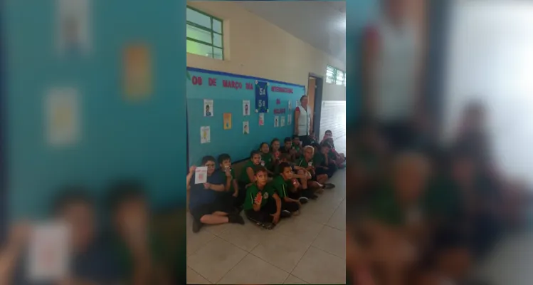 Ações dentro e fora da sala de aula contribuíram com homenagens.