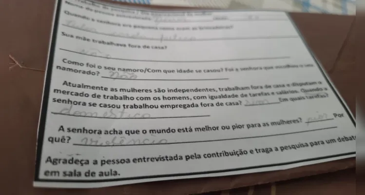 Outros momentos e homenagens marcaram ações dos estudantes em sala de aula