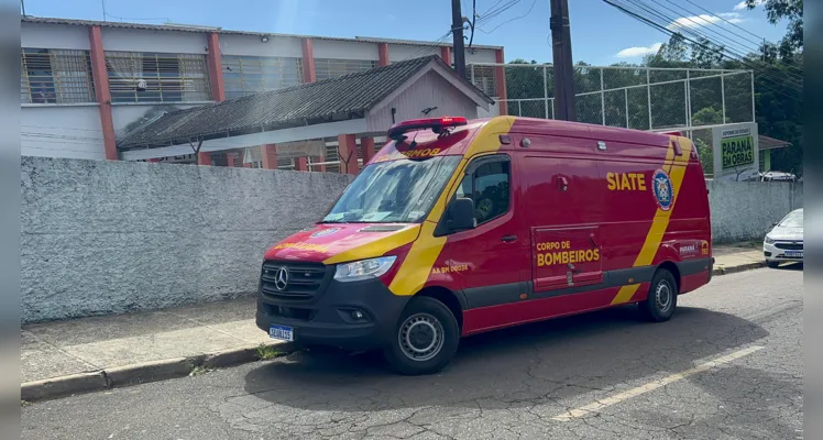 O menino foi encaminhado para a Unidade de Pronto Atendimento (UPA) Santa Paula
