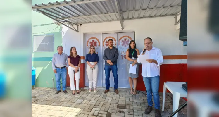 Ipiranga inaugura nova Base do Samu no município