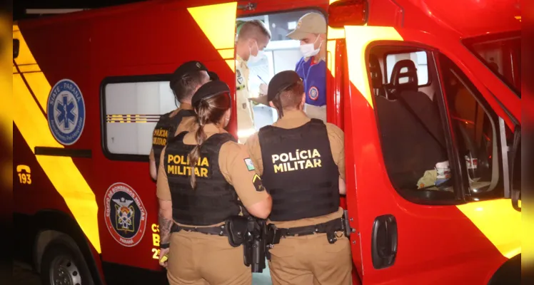 Equipes da PM, Bombeiros e Samu atenderam a ocorrência