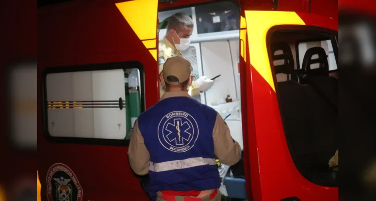 Equipes da PM, Bombeiros e Samu atenderam a ocorrência