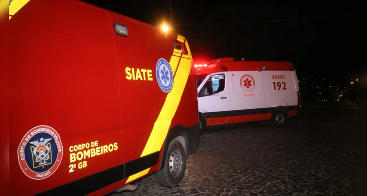 Equipes da PM, Bombeiros e Samu atenderam a ocorrência