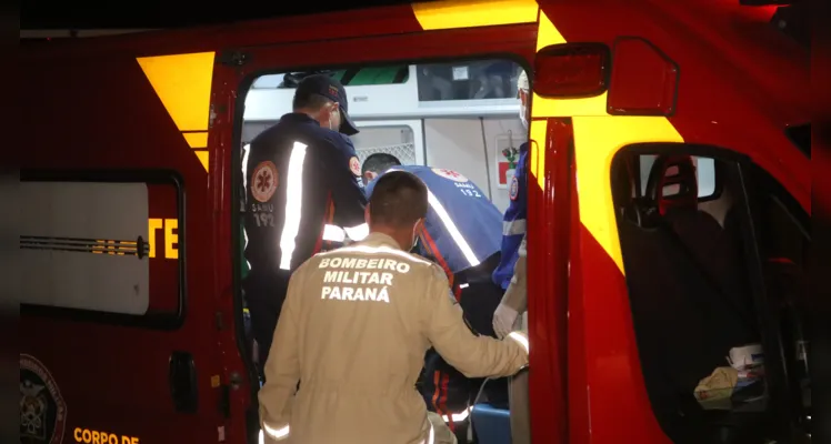 Equipes da PM, Bombeiros e Samu atenderam a ocorrência