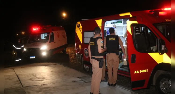 Equipes da PM, Bombeiros e Samu atenderam a ocorrência