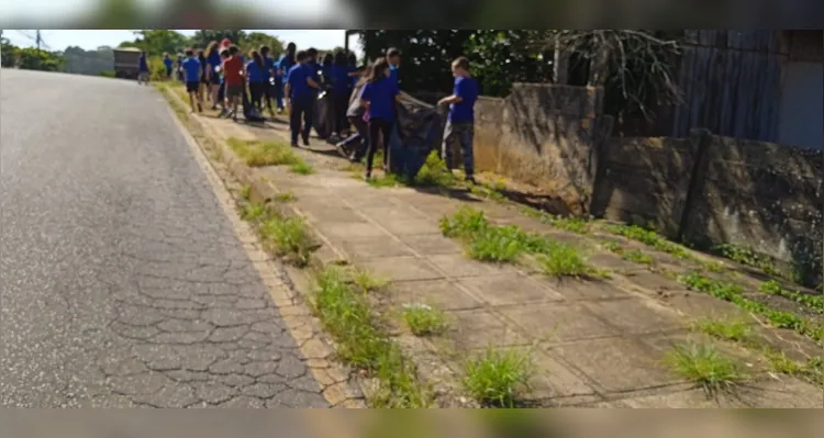 Após entender um pouco mais sobre a doença e a gravidade da atual situação enfrentada no país, os alunos resolveram se engajar na erradicação de focos de transmissão.