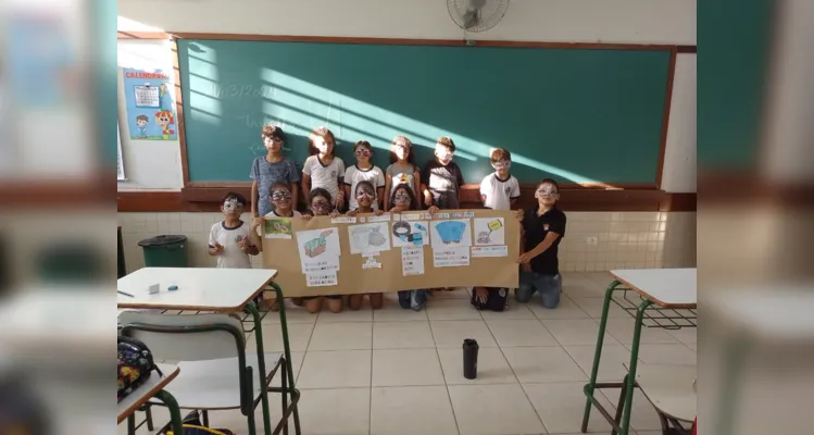 Desenvolvimento da proposta contou com grande engajamento dos alunos.