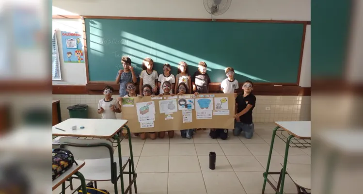 Desenvolvimento da proposta contou com grande engajamento dos alunos.