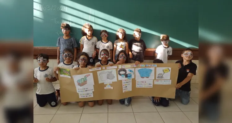 Desenvolvimento da proposta contou com grande engajamento dos alunos.