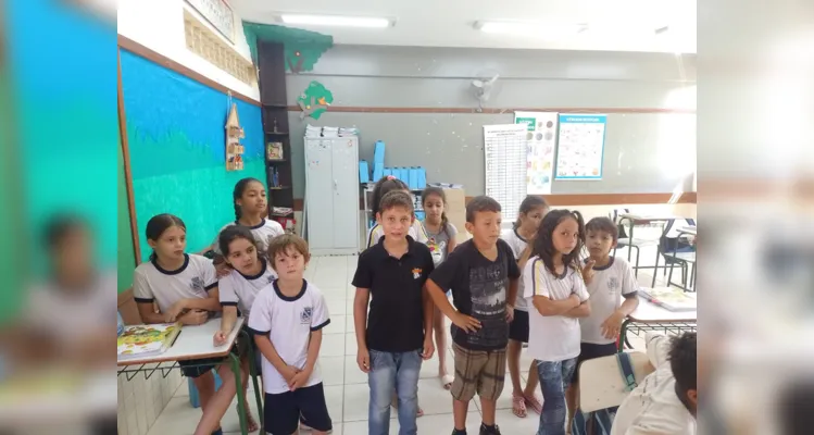 Desenvolvimento da proposta contou com grande engajamento dos alunos.