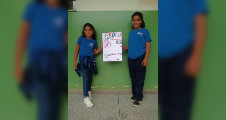 Com a realização de diversas dinâmicas, a turma auxiliou efetivamente a comunidade no combate à dengue.