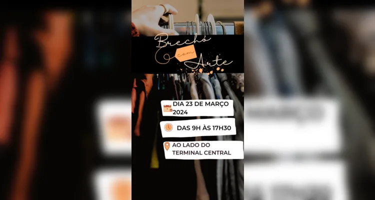 Mulheres organizam bazar ao lado do Terminal Central de PG