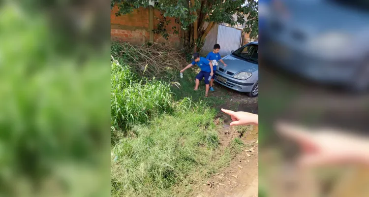 Além dos estudos teóricos, a turma realizou uma série de dinâmicas práticas. Participando efetivamente do combate à doença.