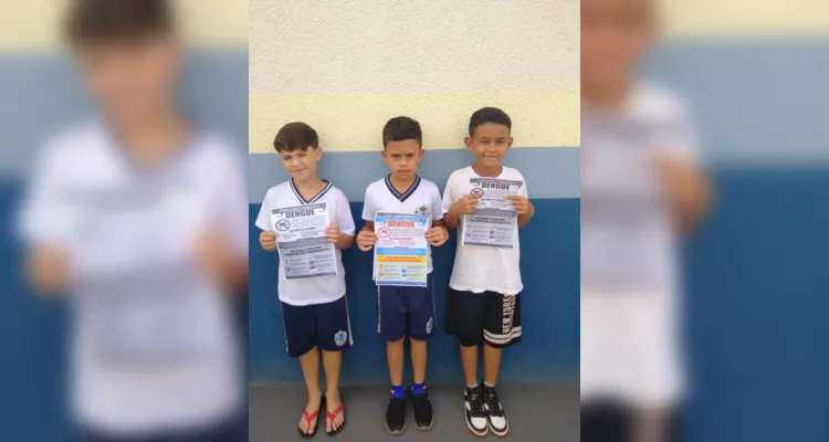 Trabalho em sala, nos arredores da escola e no bairro movimentaram estudantes.