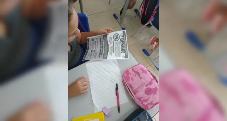 Trabalho em sala, nos arredores da escola e no bairro movimentaram estudantes.