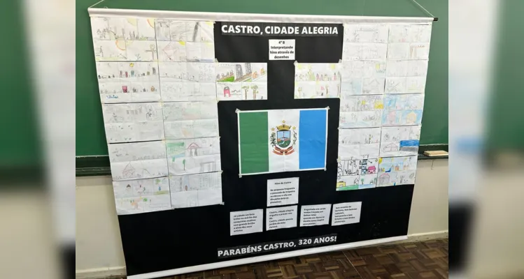 Trabalhos dentro e fora da sala de aula valorizaram a rica história da cidade.