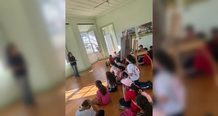 Trabalhos dentro e fora da sala de aula valorizaram a rica história da cidade.