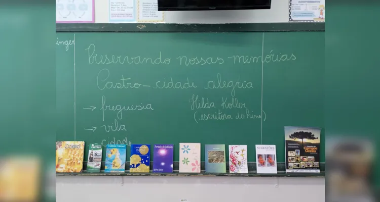 Trabalhos dentro e fora da sala de aula valorizaram a rica história da cidade.