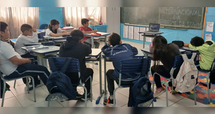 Temática despertou a sensabilidade dos alunos durante o trabalho.