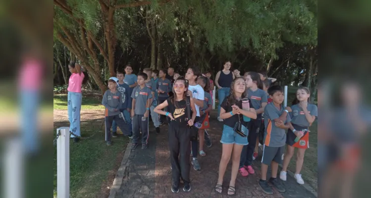 Confira alguns registros realizados durante o oportuno passeio da classe.