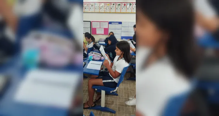 Confira a produção dos alunos e alguns registros da confecção à entrega do material.