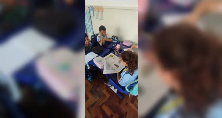 Confira a produção dos alunos e alguns registros da confecção à entrega do material.