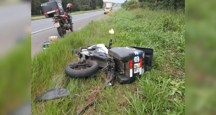 Acidente ocorreu no quilômetro 471 da BR-376