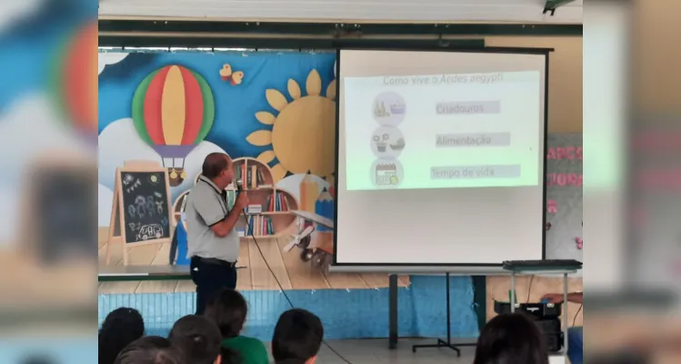 Conceitos concretos aplicados durante evento contra o mosquito contribuíram de forma efetiva no ensino.