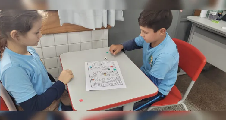 O jogo educativo permitiu que os alunos assimilassem o conteúdo de forma lúdica e interativa.