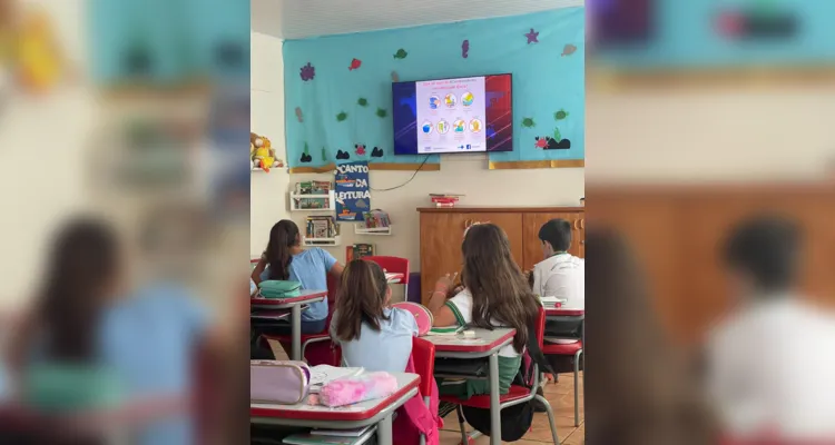 Com a realização de estudos, que envolveram a videoaula do proCom a realização de estudos, que envolveram a videoaula do projeto Vamos Ler, a turma se preparou para ir a campo e ajudar no enfrentamento à dengue.jeto Vamos Ler, a turma se preparou para ir a campo e ajudar no enfrentamento à dengue.