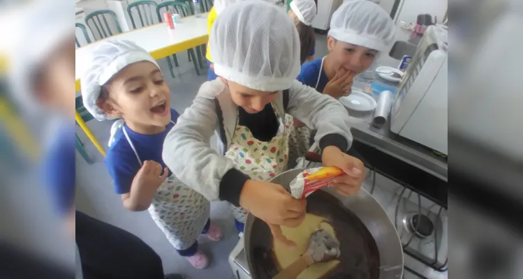 A turma ficou muito animado com a ideia e participou ativamente dos processos.