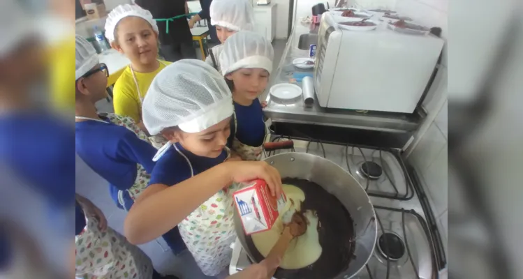 A turma ficou muito animado com a ideia e participou ativamente dos processos.