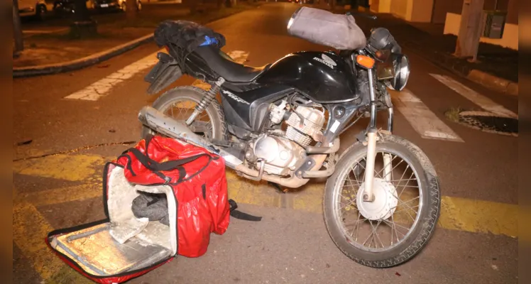 Acidente no Centro de Ponta Grossa mobiliza equipe do Siate |