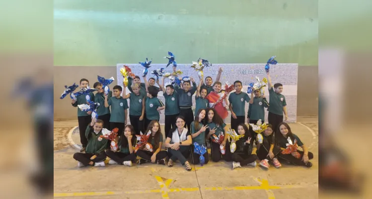 Grande público pôde presenciar emocionante apresentação dos educandos.