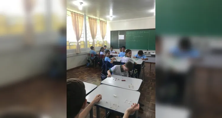 Com a abordagem criativa, os alunos tiveram liberdade para construir o seu aprendizado.