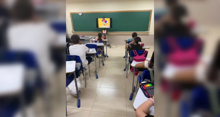 Trabalho teve várias etapas e trouxe importante contextualização à turma.