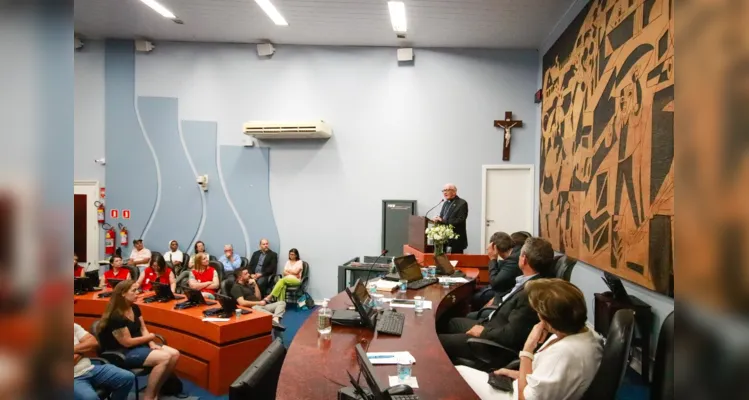 O evento contou com a presença de inúmeros representantes de segmentos da Igreja Católica em Ponta Grossa e da sociedade civil